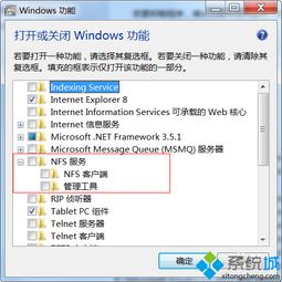 win10如何设置nfs