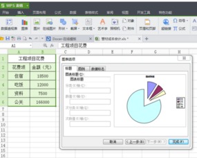 怎样用wps作饼状图计算百分比 