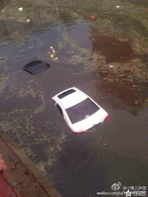 北京暴雨桥下积水2米淹18辆车 