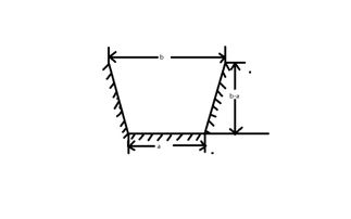 一条新挖的水渠，横截面是梯形，渠口宽2.4m，渠底宽1.4m，渠深0.8m，他的横截面的面积是多少？