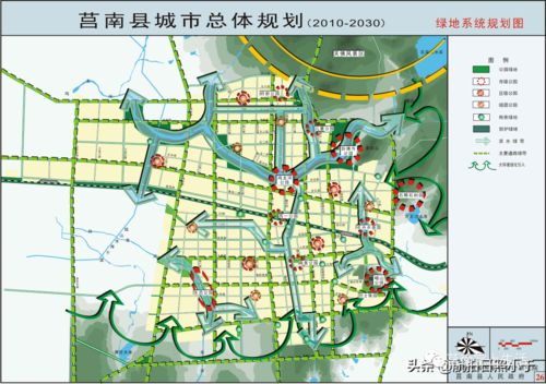 萧县县城2030年规划图 