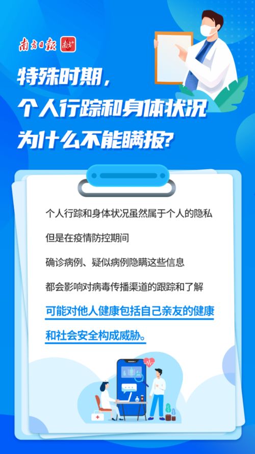 事关每个人的健康 如实 主动 及时报告很重要